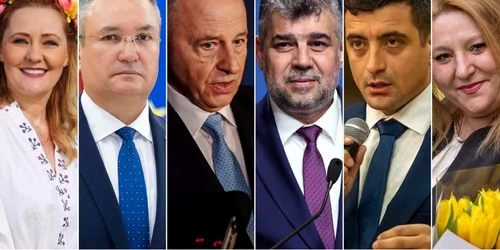 Elena Lasconi, Nicolae Ciucă, Mircea Geoană, Marcel Ciolacu, George Simion și DIana Șoșoacă  FACEBOOK jpg