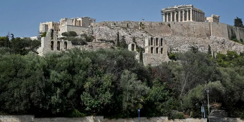 atena acropole 2 august 2021 canicula foto AFP