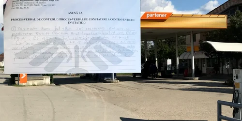 benzinaria firmei Desira s a ales cu o amenda de 5 000 lei jpg