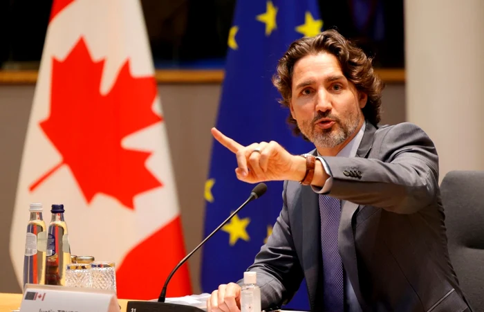 Trudeau afirmă că monarhia constituțională oferă „o stabilitate remarcabilă". FOTO EPA-EFE