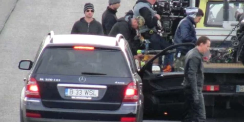 Nicolas Cagea filmat în zona Câmpu Mare (foto. Arhivă)