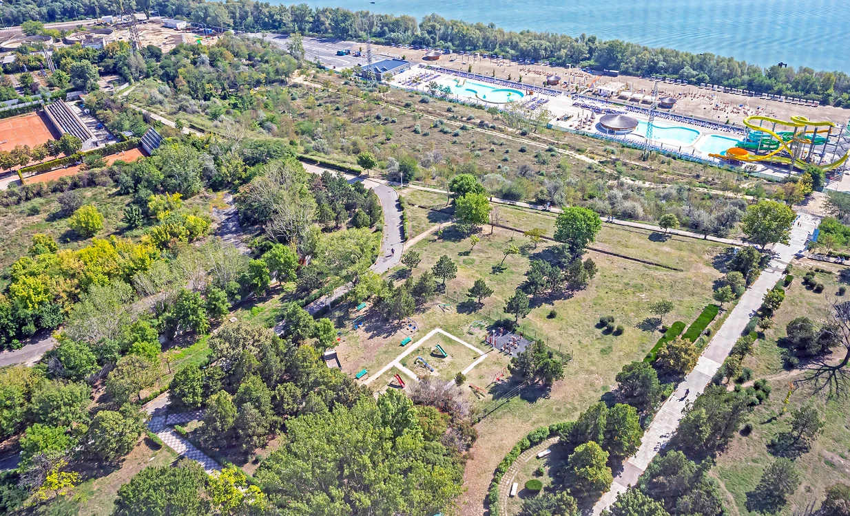 Roata panoramică va avea 36 metri înălțime FOTO: Primăria Galați