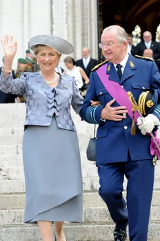 Regina Paola și Regele Albert în 2010. FOTO: Profimedia