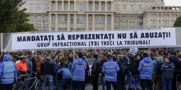 Protest Oprea. FOTO Inquam Photos/Octav Ganea