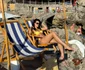 Andreea Ilie,  în vacanță în Capri alături de soțul său, italianul Virginio Dell Uomo foto: arhivă personală 