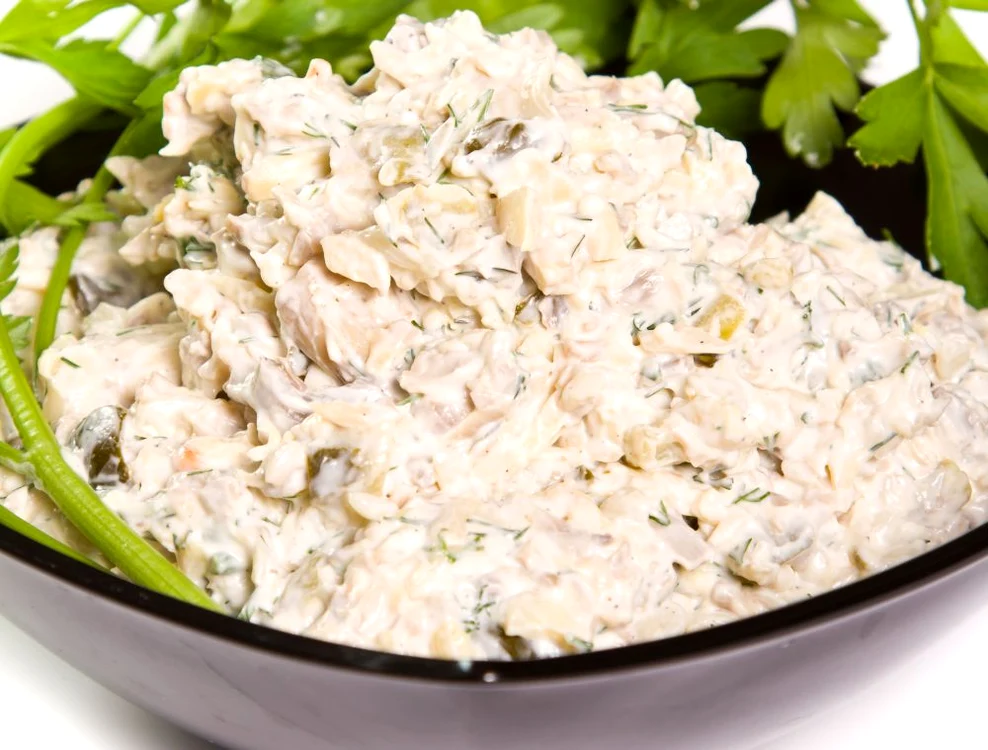 Salata ciuperci cu maioneza jpeg