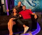 Cătălin Cazacu, coprezentator la Xtra Night Show, alături de Natalia Mateuț și Andrei Ștefănescu  foto: Instagram 