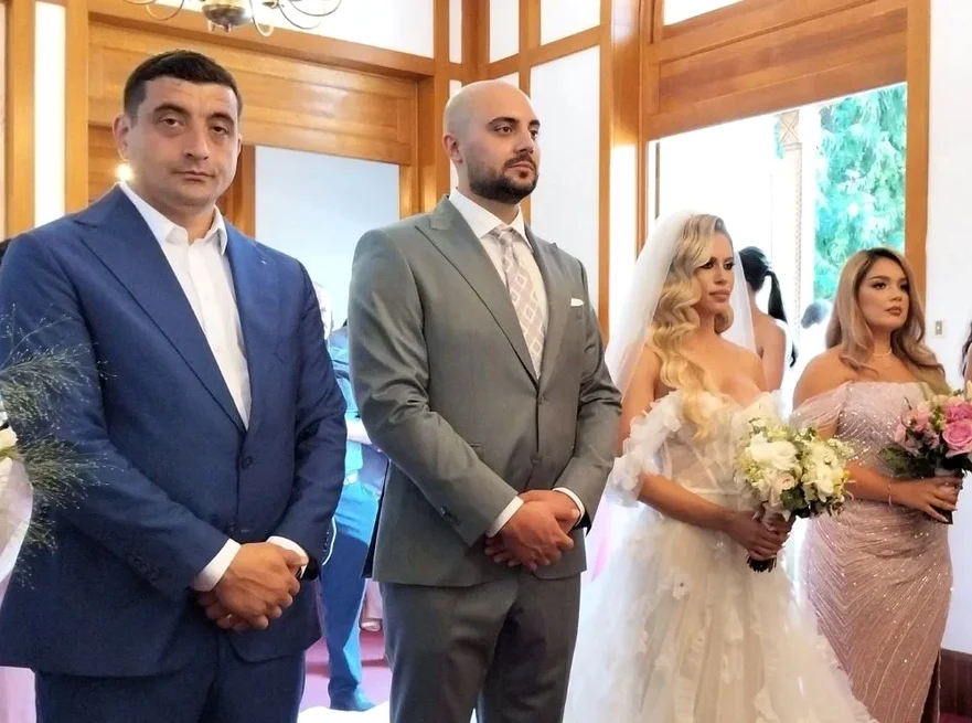 George Simion a fost naș mare FOTO: Vrancea 24