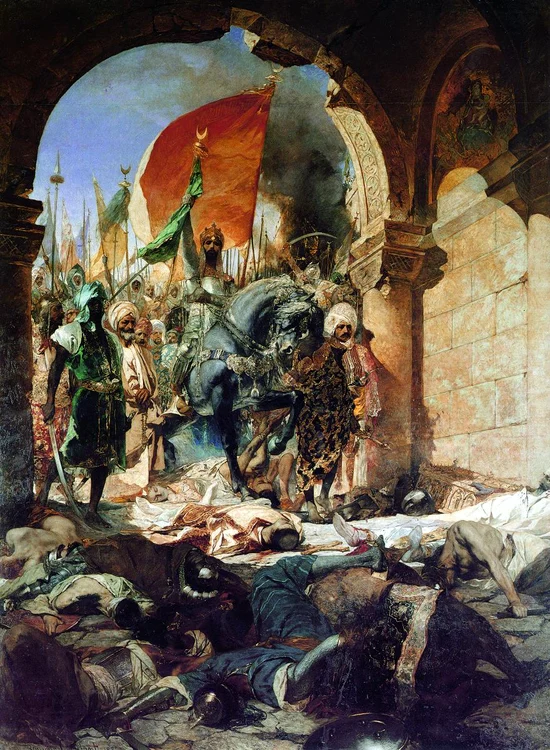 Benjamin Constant The Entry of Mahomet II into Constantinople 1876 jpg jpeg