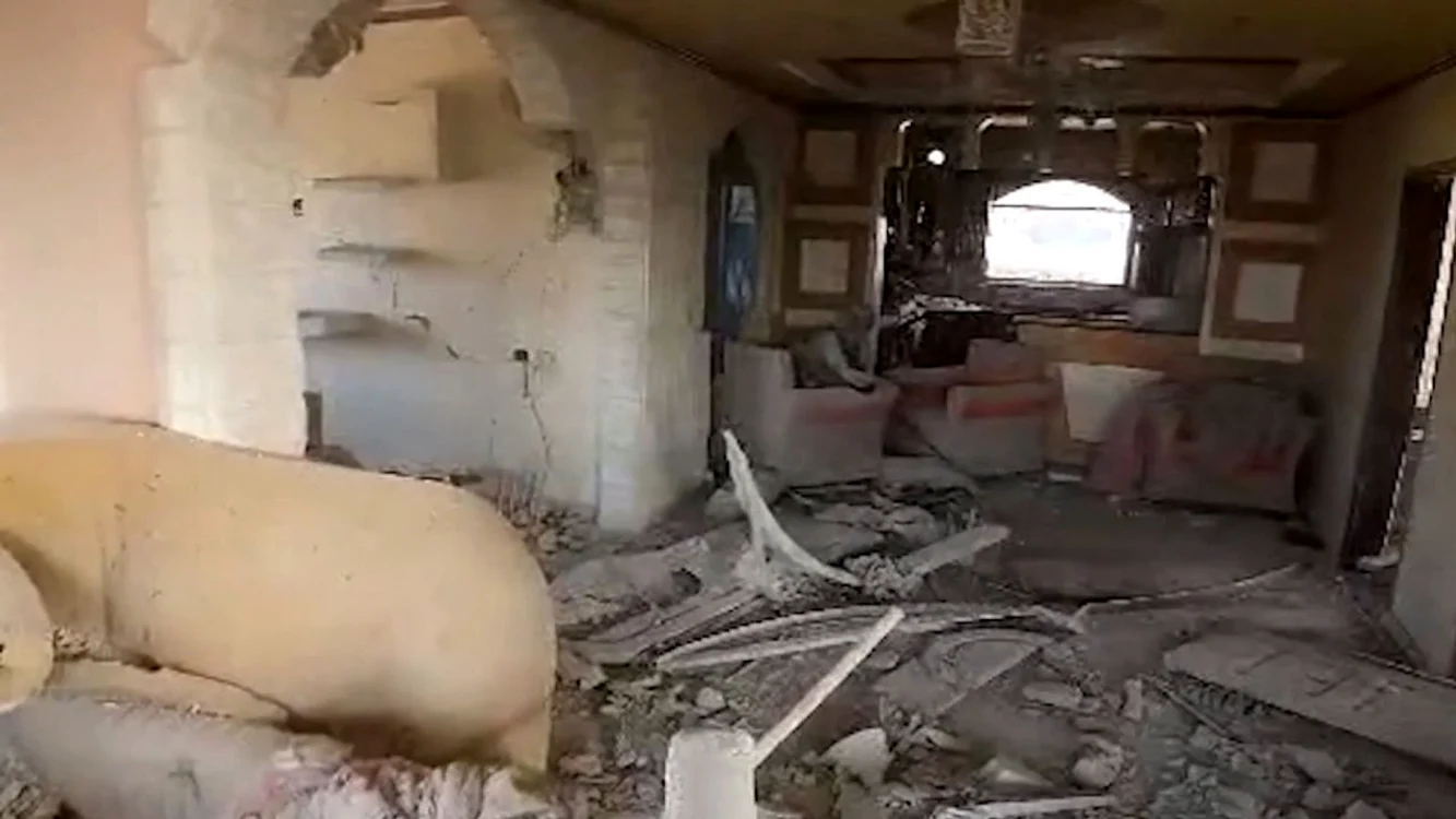 Imaginea în care apare liderul Hamas în ultimele sale clipe FOTO: IDF