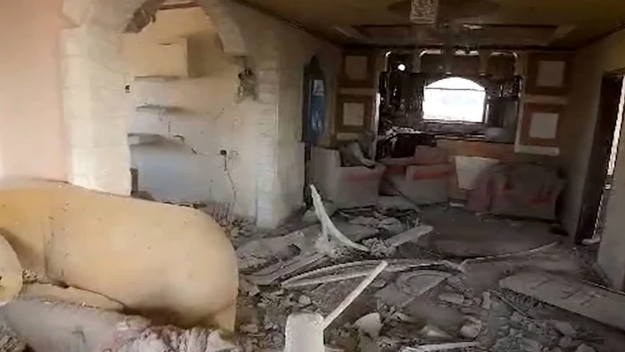 Imaginea în care apare liderul Hamas în ultimele sale clipe FOTO: IDF