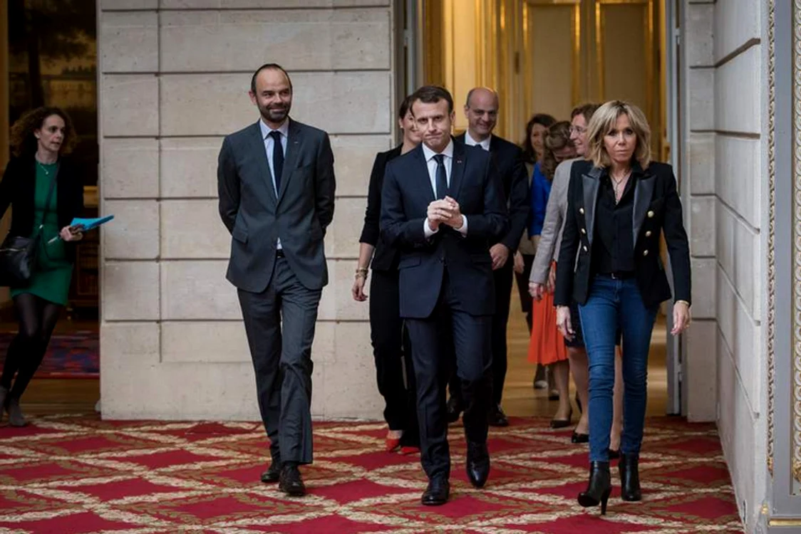 brigitte macron tinuta png