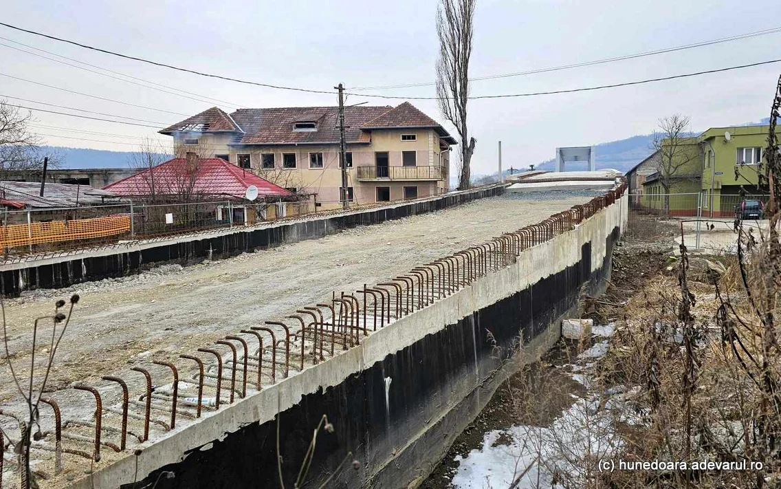 Pasajul rutier de la Mintia  Foto Daniel Guță  ADEVĂRUL jpg