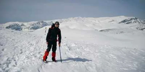 Ovidiu, în expediţiile montane   Foto: Arhivă personală