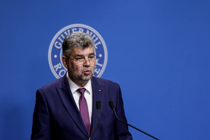 Marcel Ciolacu: Eu nu opresc investițiile din România FOTO: Inquam Photos / Octav Ganea