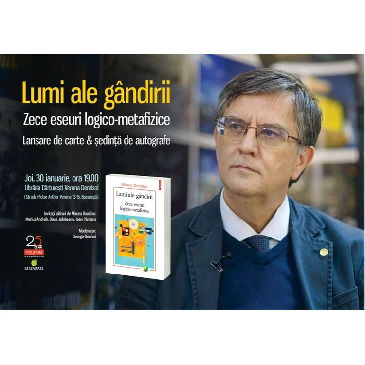 Întîlnire cu Mircea Dumitru la Cărturești Verona jpeg