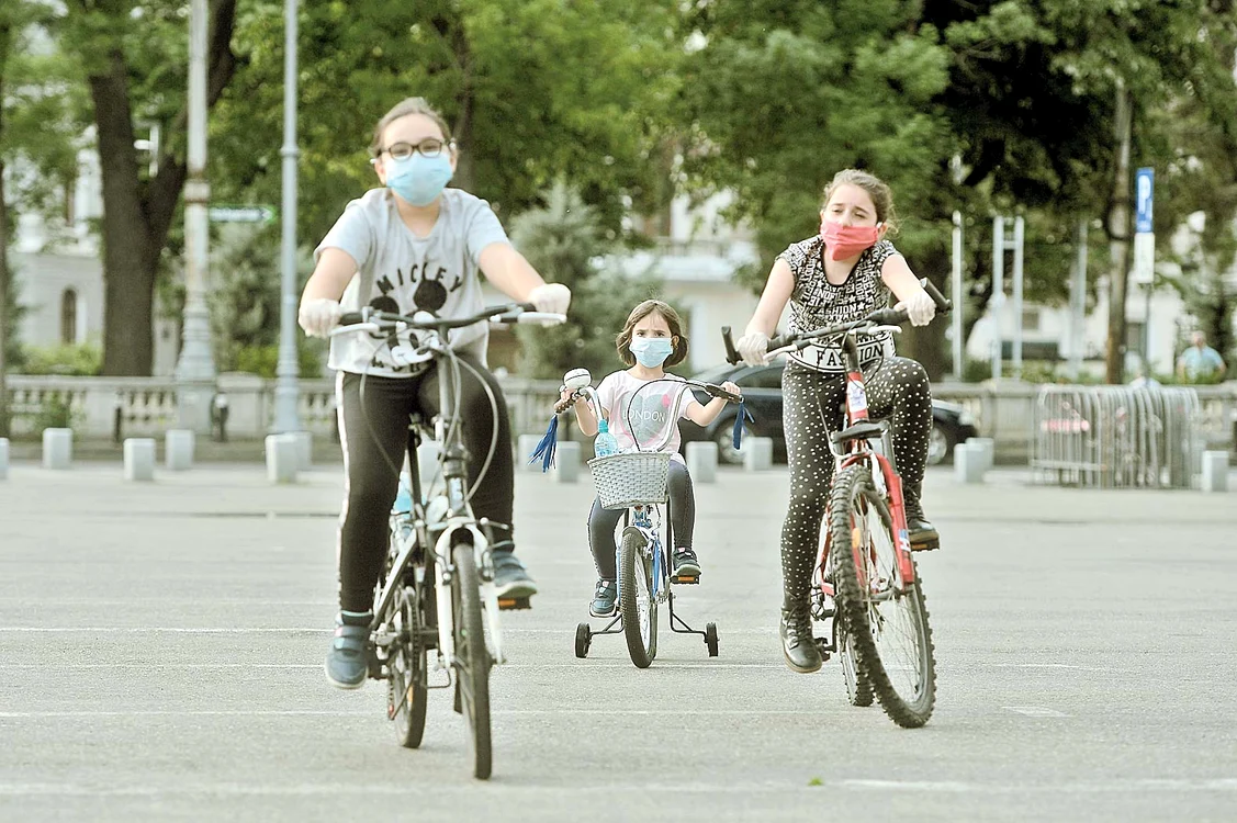 Atmosferă de primăvară la începutul lunii mai, în București