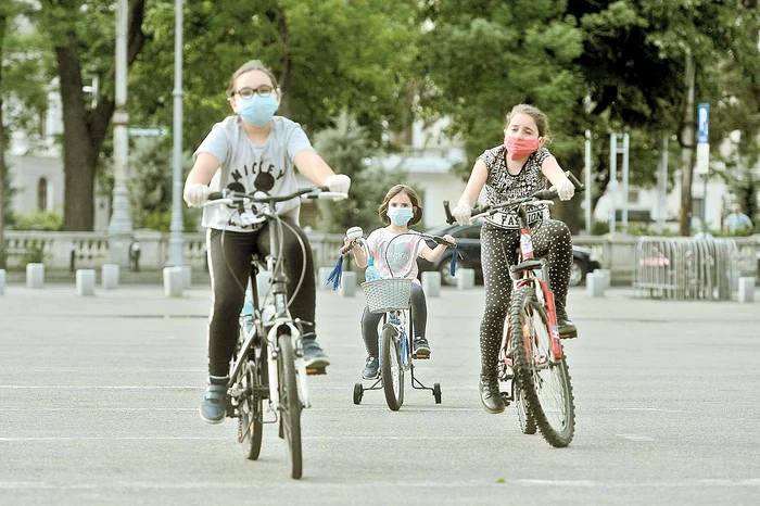Atmosferă de primăvară la  începutul lunii mai, în București