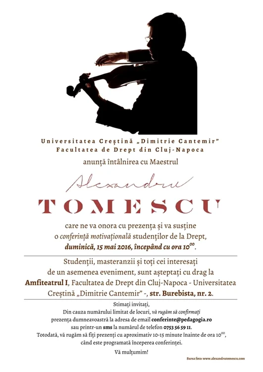 afis tomescu cluj