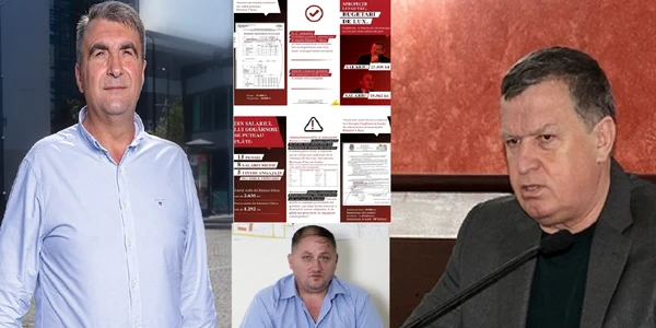 Campanie electorală la Vâlcea cu acuze legate de denigrări şi agresiune fizică şi verbală Foto colaj