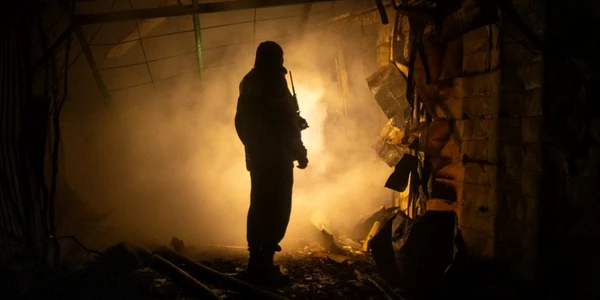 Bombardamente rusești asupra regiunii Donețk FOTO EPA-EFE