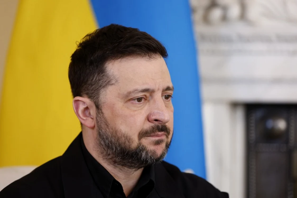 Zelenski a criticat vizitele la Moscova ale emisarilor americani. FOTO EPA EFE