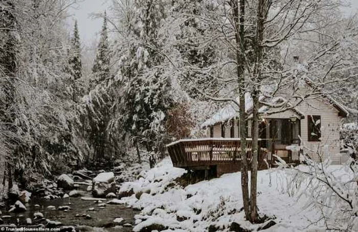 Unele dintre casele puse la bătaie, situată în Vermont