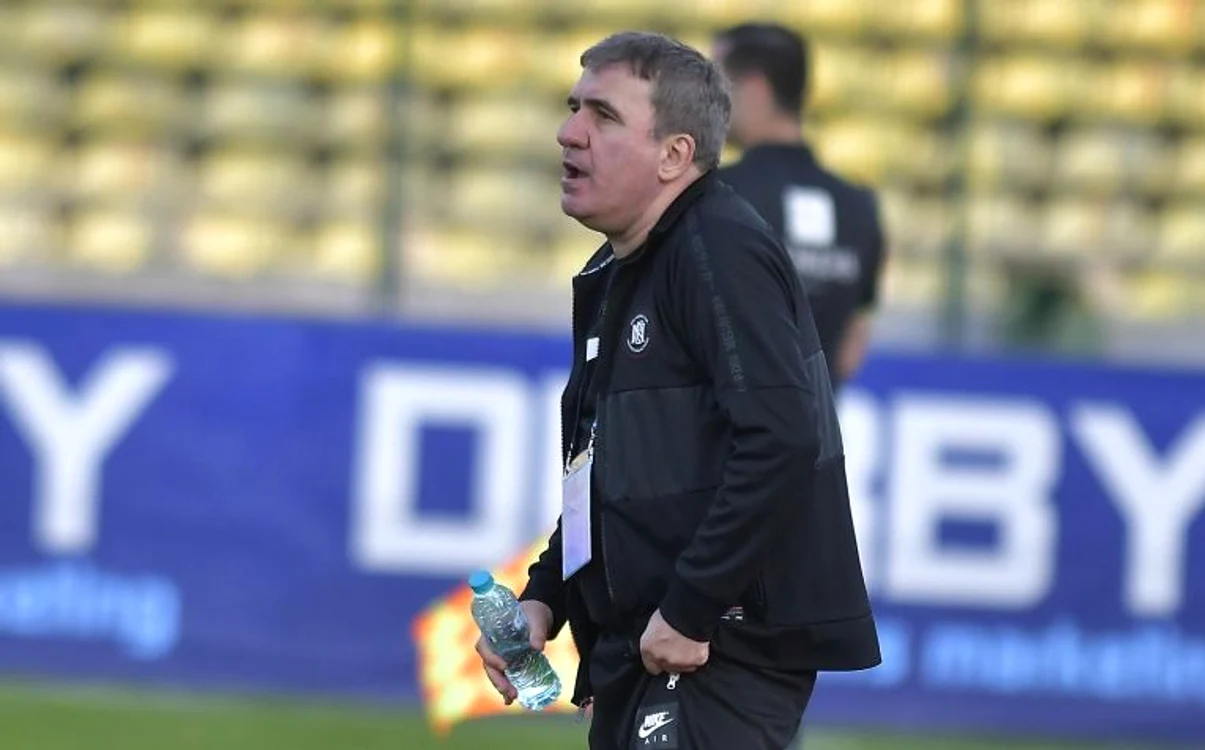 Gică Hagi și-a pierdut cumpătul abia după meci (FOTO: Sportpictures)