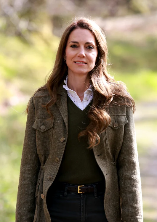 Kate Middleton și-a coafat părul în bucle lejere (Foto: GettyImages)