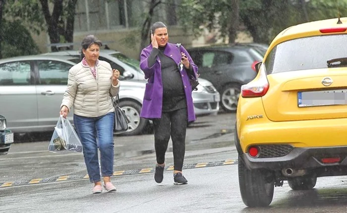 Lavinia Pârva luase în greutate în timpul sarcinii