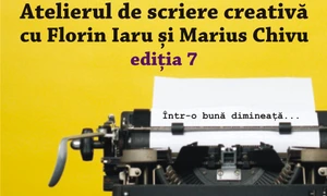 Înscrieri la atelierul de scriere creativă cu Marius Chivu și Florin Iaru jpeg