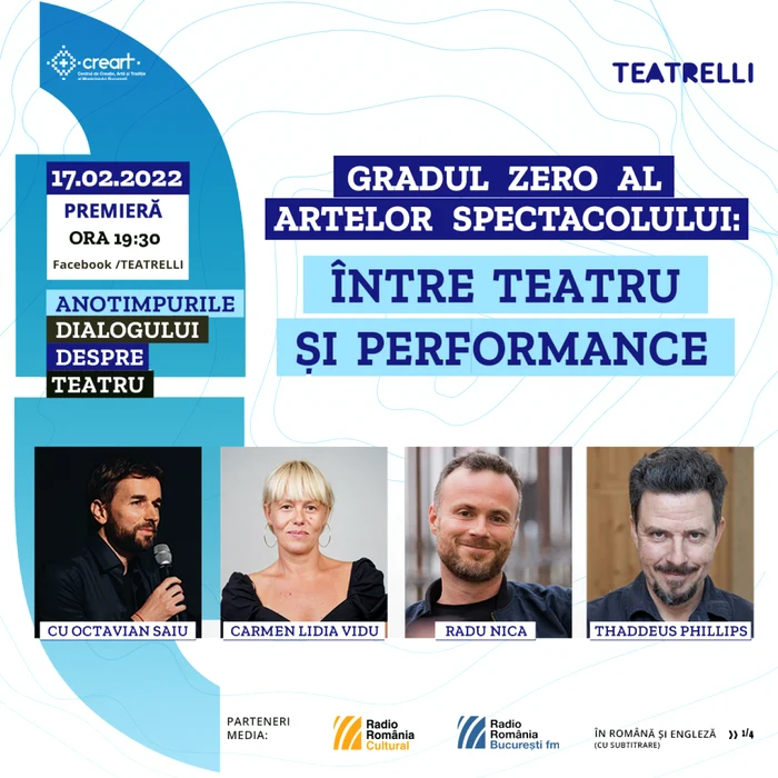 Anotimpurile dialogului despre teatru