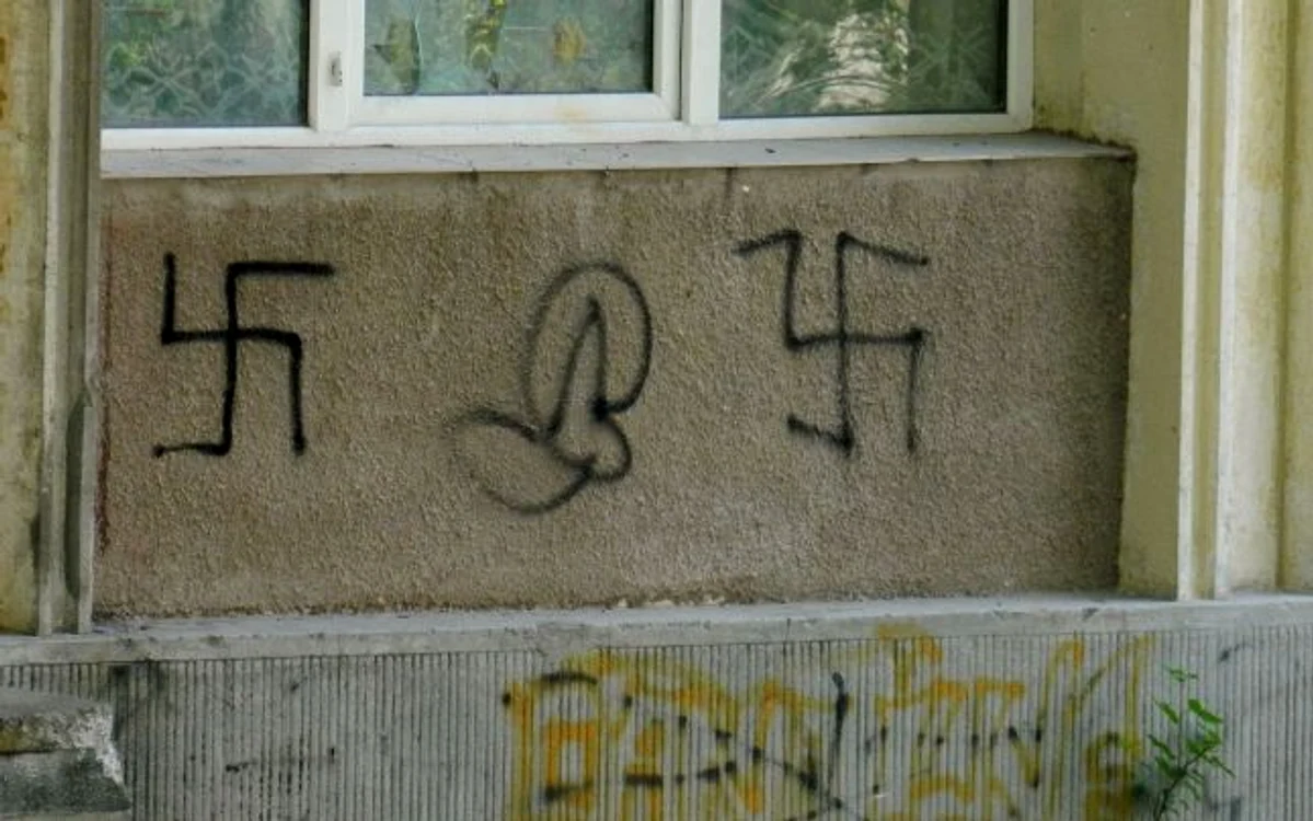 Zvasticile sunt mari de un metru și sunt vizibile de la distanță mare