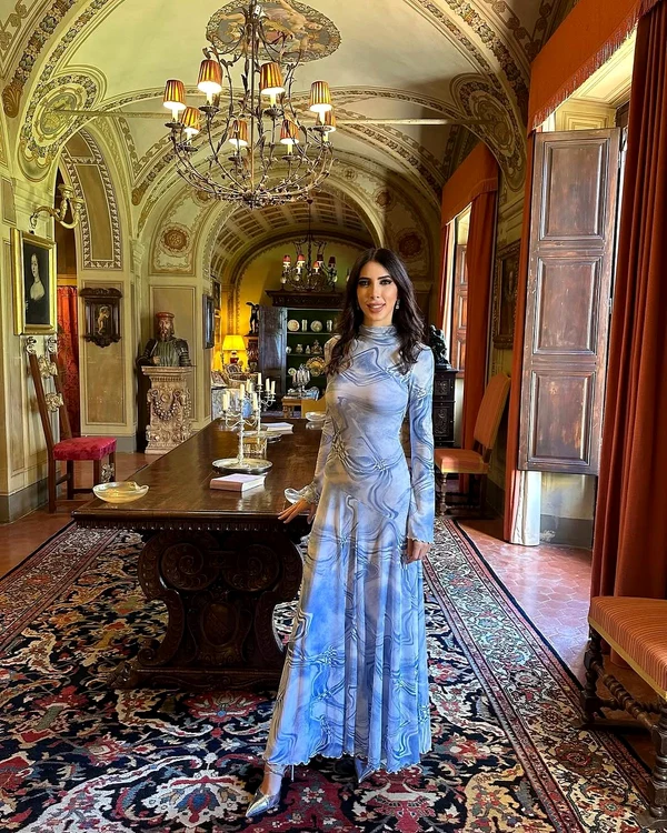 Prințesa Giacinta Ruspoli locuiește în palatul Ruspoli Bonaparte