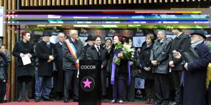 Stela Popescu a primit o stea pe Walk of Fame din Capitală