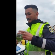 politist agresat verbal Piteşti captura video jpg