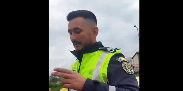 politist agresat verbal Piteşti captura video jpg