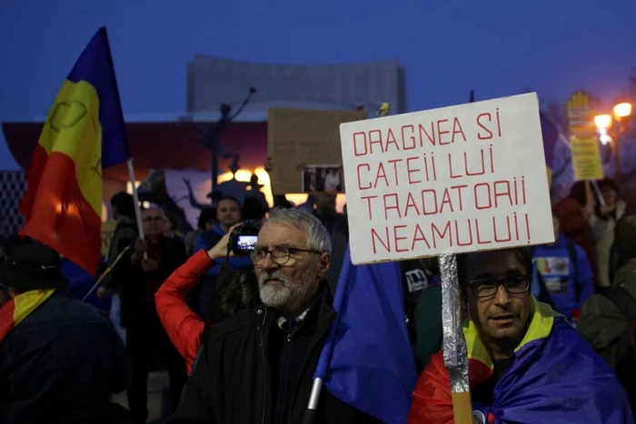 Protest Piaţa Universitaţii FOTO Inquam Photos / Octav Ganea