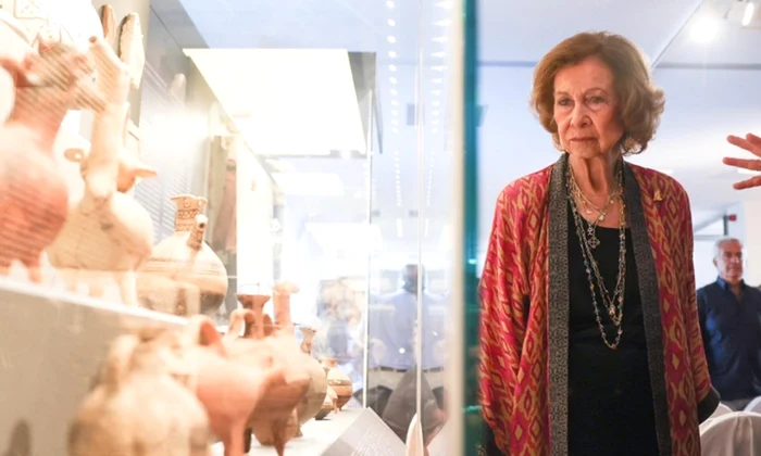 Regina Sofia a Spaniei in Grecia la expozitia Picasso din Creta   Casa Majestatii Sale Regele (1) jpeg