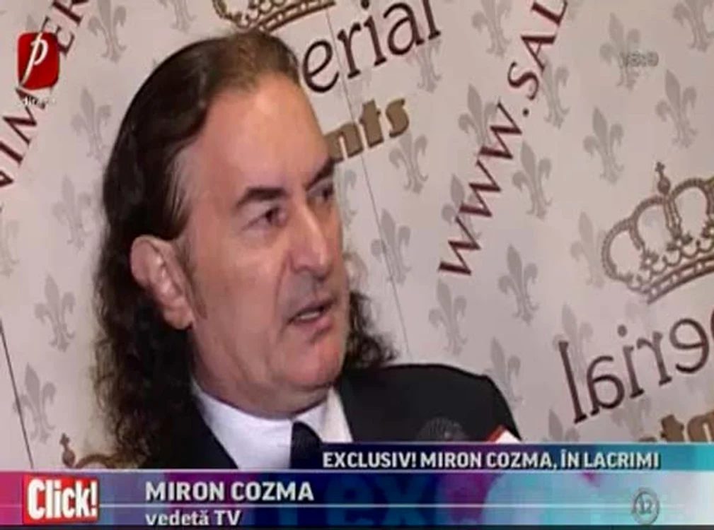 
    Miron Cozma încă o iubeşte pe Marinela NiţuFoto: Captură Prima TV  