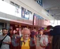 Irinel și Irina Columbeanu au întâmpinat-o pe Ramona la aeroport foto Click!