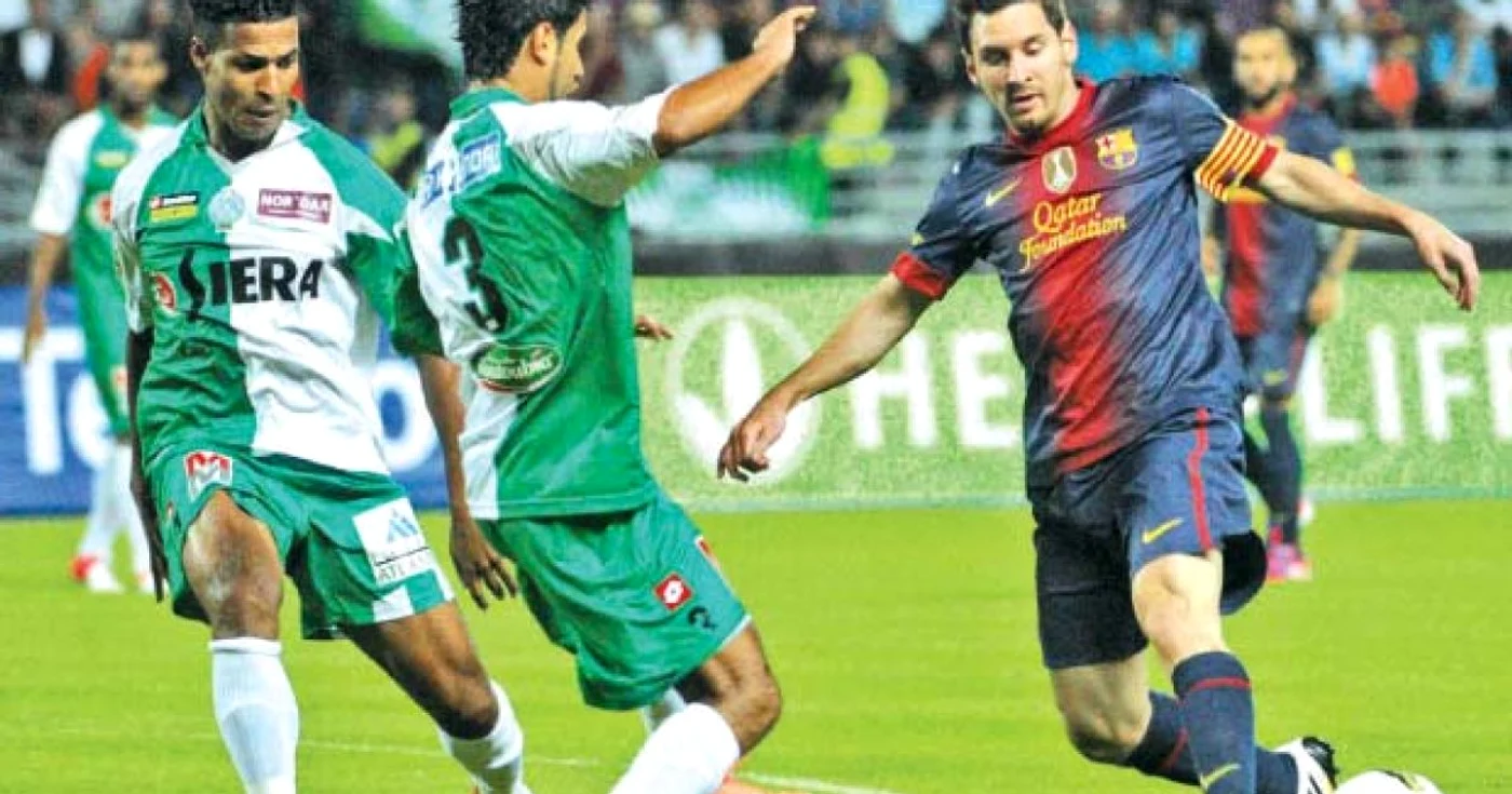 Messi s-a distrat cu fotbaliştii marocani 