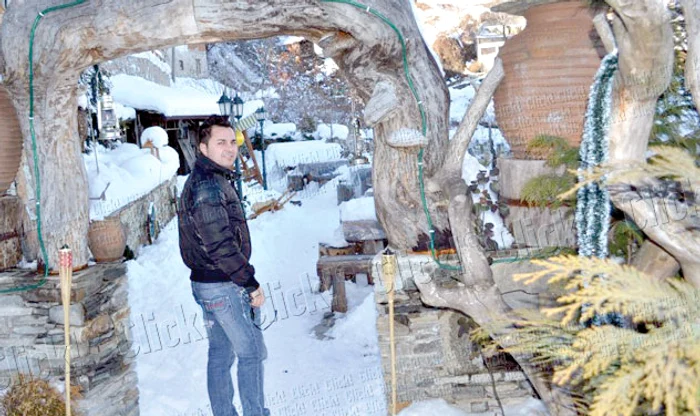 Florentin Petre a petrecut vacanţa de iarnă în Bulgaria