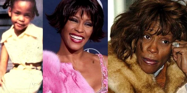 Fizionomia lui Whitney Houston s-a transformat din cauza exceselor