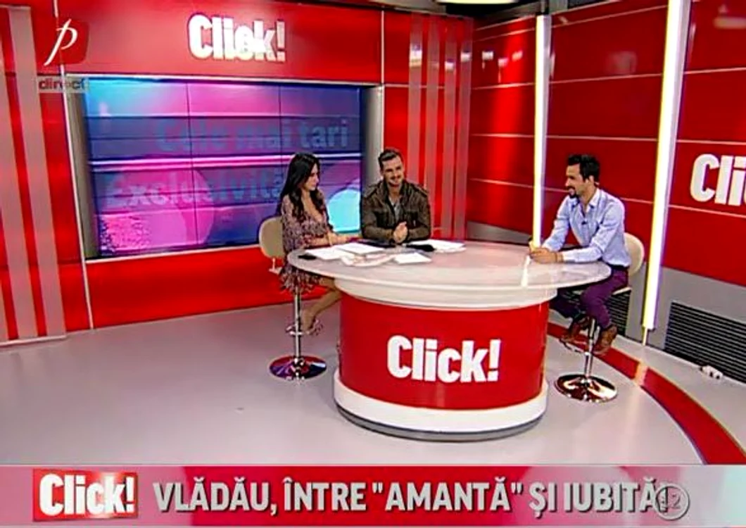 Bogdan Vlădău, pe locul lui Alex Constantin, la emisiunea Click!