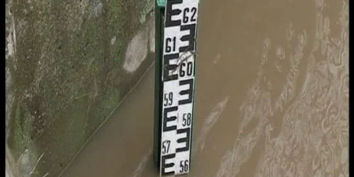 Crasna măsoară 573 centimetri, cu 23 de centimetri peste cota de pericol