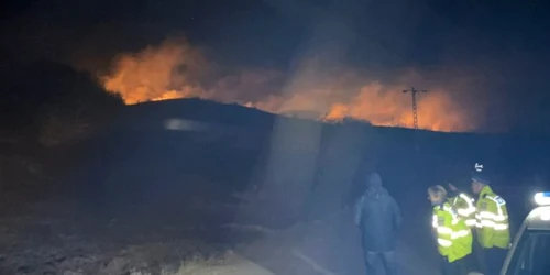 Incendiu in Prahova