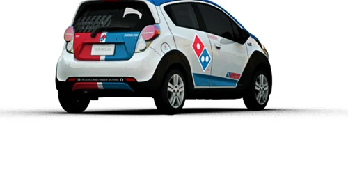 cuptor de pizza in masina