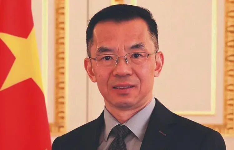 Lu Shaye, ambasadorul chinez în Franța FOTO: Facebook