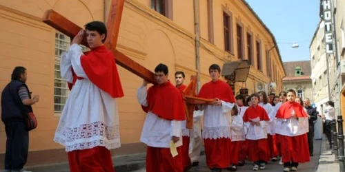 Procesiunea de Florii a devenit o tradiţie